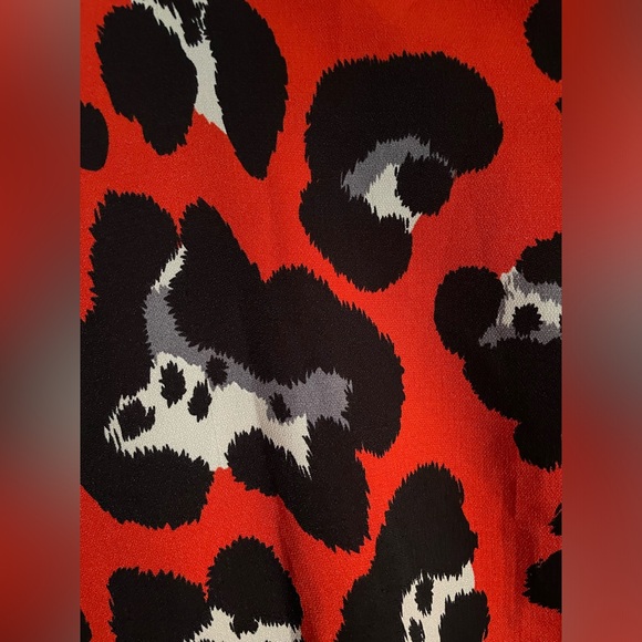 Boohoo Orange Leopard Print size 16 - Picture 4 of 6